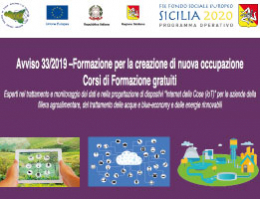 Riaperto il bando allievi Avviso 33/2019 - ultima scadenza 17 Dicembre